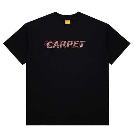 CARPET COMPANY MISS PRINT RHINESTONE TEE / Black