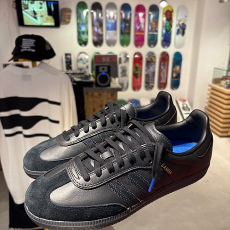 ADIDAS SAMBA ADV BLK×BLK