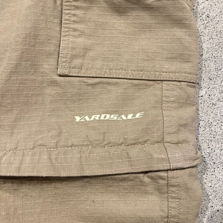 YARDSALE  Phantasy Ripstop Cargo Zip-off Shorts (Beige)