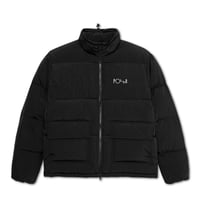 POLAR SKATE CO.  POCKET PUFFER JACKET - BLACK