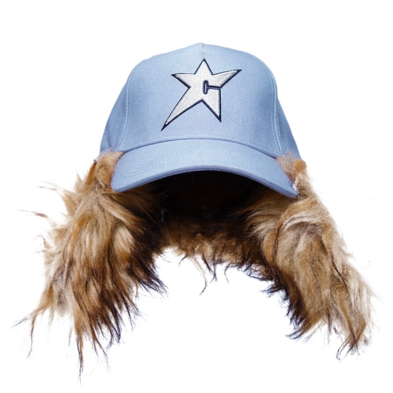 CARPET COMPANY C-STAR FUR HAT -Light Denim | Dp