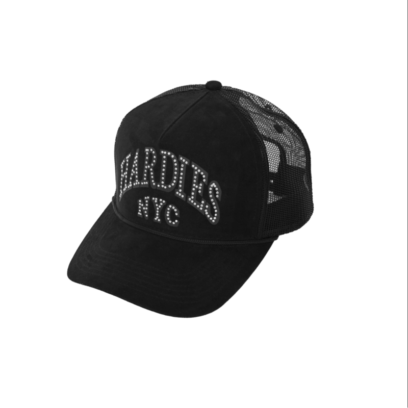 帽子 HARDIES NYC TRUCKER HATS SUEDE-NAVY HARDIES NYC TRUCKER HATS SUEDE-NAVY