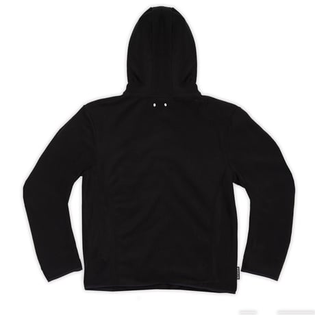 ÖCTAGON  NINJA ZIP HOODED SWEATSHIRT - BLACK
