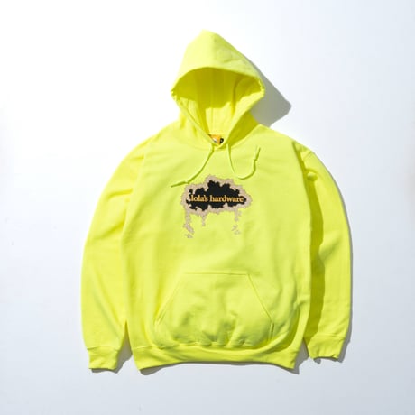 LOLA'S HARDWARE BOLT CLOUD HOOD - neonlime