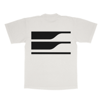 EDGLRD  TECH SCRIPT TEE - OFF WHITE