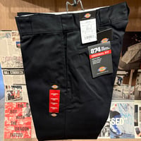 DICKIES ORIGINAL 874 WORK PANTS / Black
