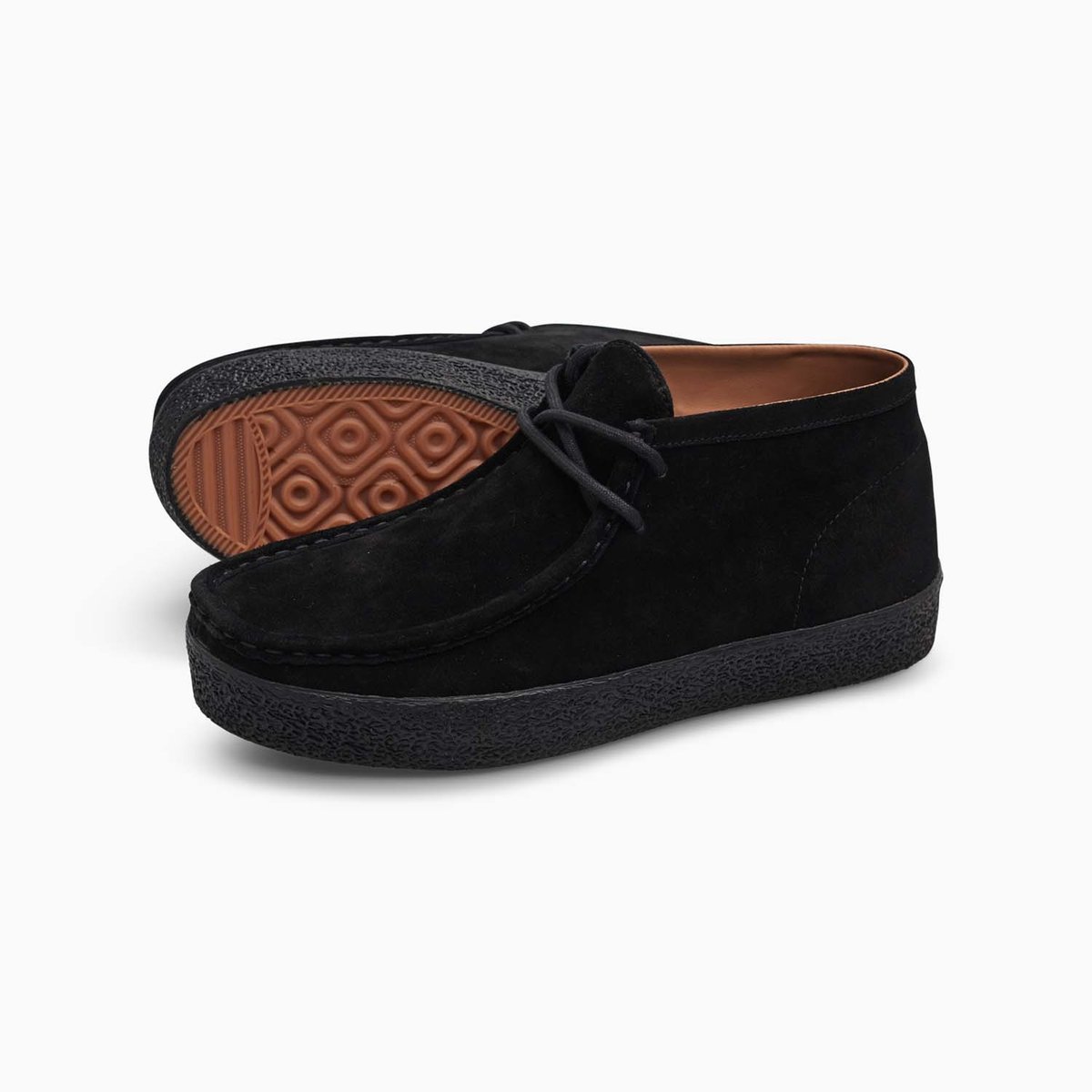 LAST RESORT AB VM006-MOC-HI SUEDE (BLACK/BLACK