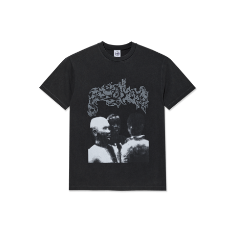 POLAR SKATE CO.  Band Tee | Overhead - Silver Black