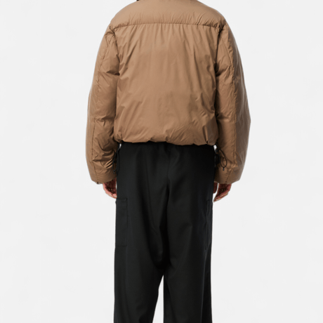 DIME PLEATED PUFFER - Bronze