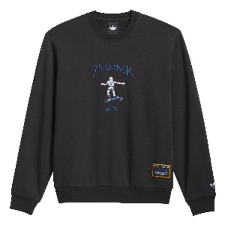 ADIDAS SKATEBOARDING THRASHER×AFA GONZ CREW - BLACK