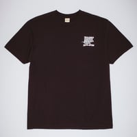 FUCKING AWESOME   INCONVENIENCE LITTLE STAMP LOGO TEE BLACK
