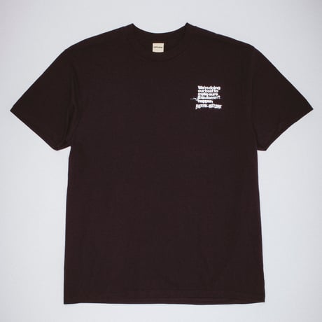 FUCKING AWESOME   INCONVENIENCE LITTLE STAMP LOGO TEE BLACK