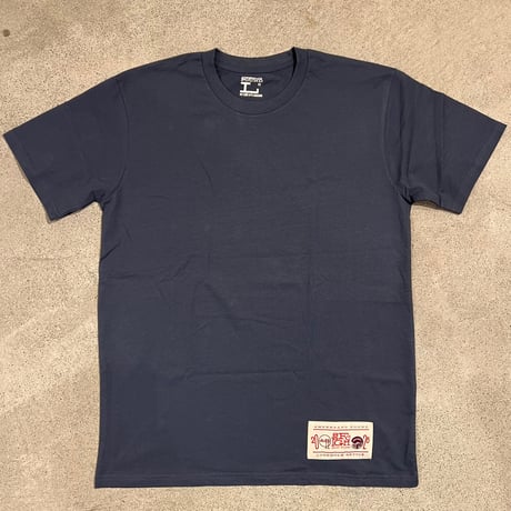 AMPERSAND POUND X LOOPHOLE LENS CLOTH TEE PETROL BLUE
