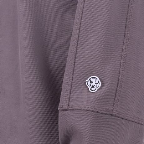 DANCER  Panel Pique Crewneck Faded Purple