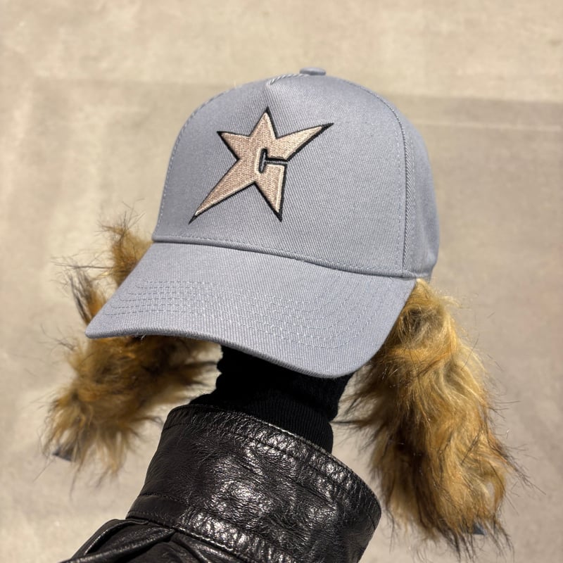 CARPET COMPANY C-STAR FUR HAT -Light Denim | Dp