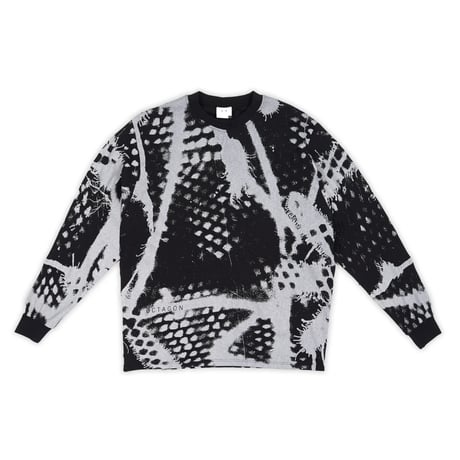 ÖCTAGON  MOGWAN THERMAL T-SHIRT - BLACK/GREY