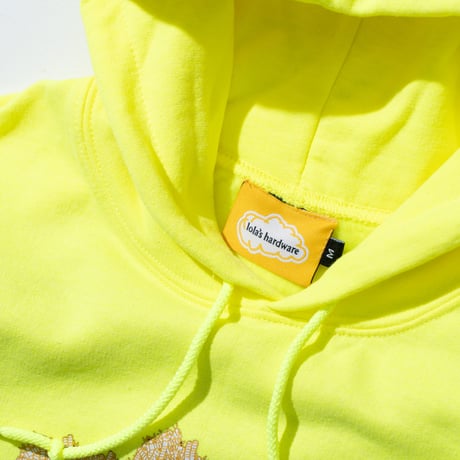 LOLA'S HARDWARE BOLT CLOUD HOOD - neonlime