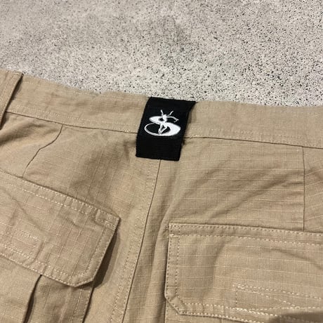 YARDSALE  Phantasy Ripstop Cargo Zip-off Shorts (Beige)