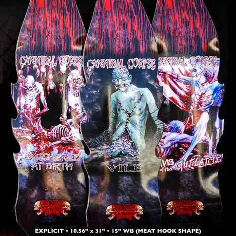 CREATURE CANNIBAL CORPES Explicit 10.56"×31"