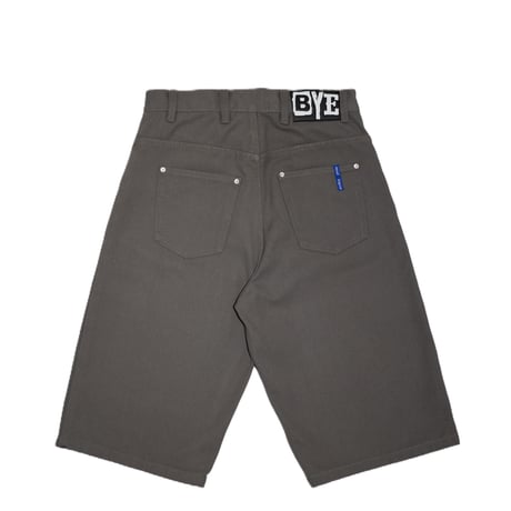 BYE JEREMY  Canvas Jeremy's Shorts Grey