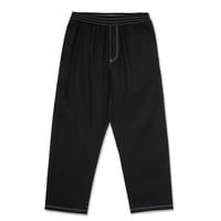 POLAR SKATE CO.  SURF PANTS | CONTRAST - BLACK / WHITE