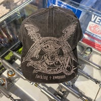 FUCKING AWESOME  SEPHIRA 6 PANEL HAT - WASHED BLACK