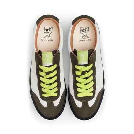 LAST RESORT AB VM004 MILIC SUEDE / Olive cream Black