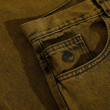 POLAR SKATE CO.  BIG BOY PANTS - Yellow Black