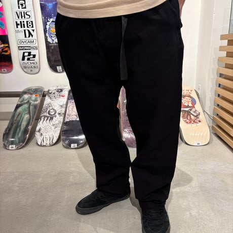 DANCER CPH Belted Simple Pants / Black