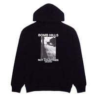 GX1000  BOMB HILLS NOT COUNTRIES HOODIE-BLACK