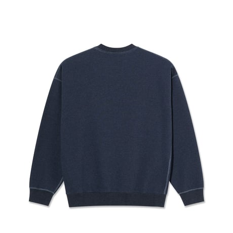 POLAR SKATE CO.  Frankie Crewneck - Navy Melange