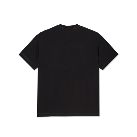 POLAR SKATE CO.  Contrast Tee | Beach Walk - Black/Purple