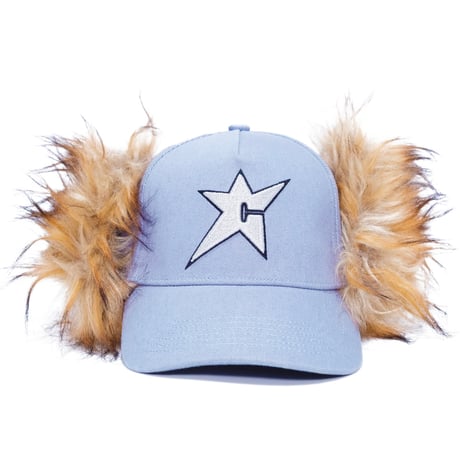 CARPET COMPANY C-STAR FUR HAT -Light Denim