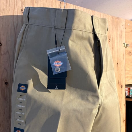 DICKIES ORIGINAL DOUBLE KNEE WORK PANTS / Khaki