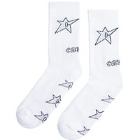CARPET COMPANY C-STAR SOCK - White