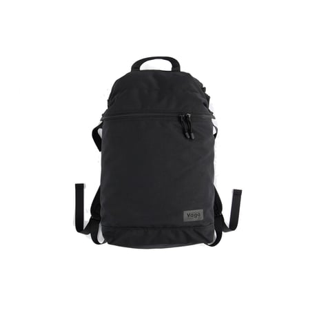 VAGA  Wedge 3G Skateboard-Packable Backpack-BLACK