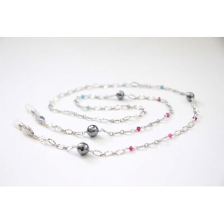 GLASS MASK STRAP - RAINBOWS