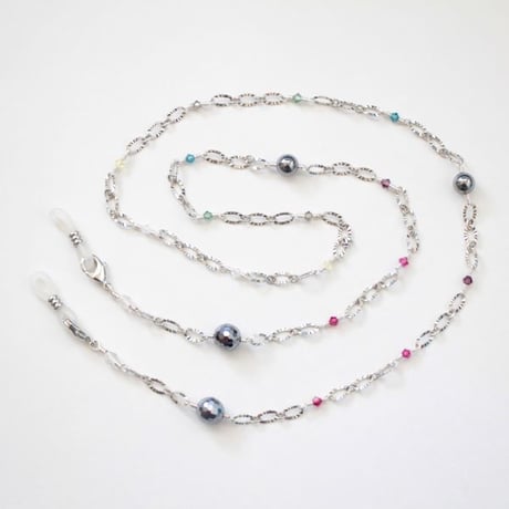 GLASS MASK STRAP - RAINBOWS
