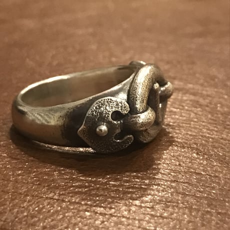 LYNCH SILVERSMITH ANCHOR  RING(L)