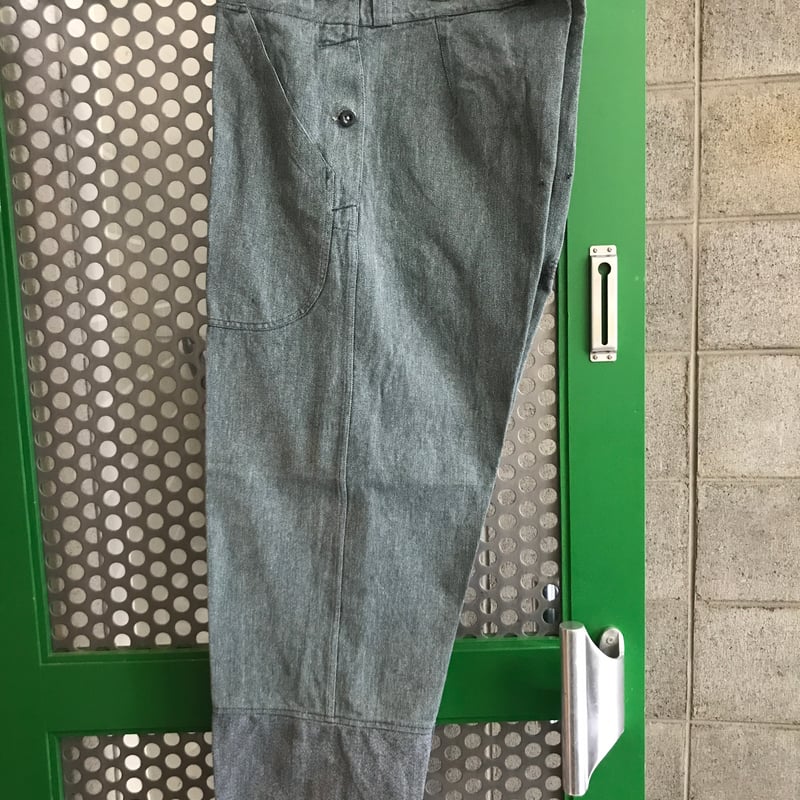 スイス軍 実物 USED 1950年代 前期型 ヴィンテージ デニムワークパンツ 楽天市場】WAIPER.inc 実物 スイス軍 リメイク 1950年代 前期型