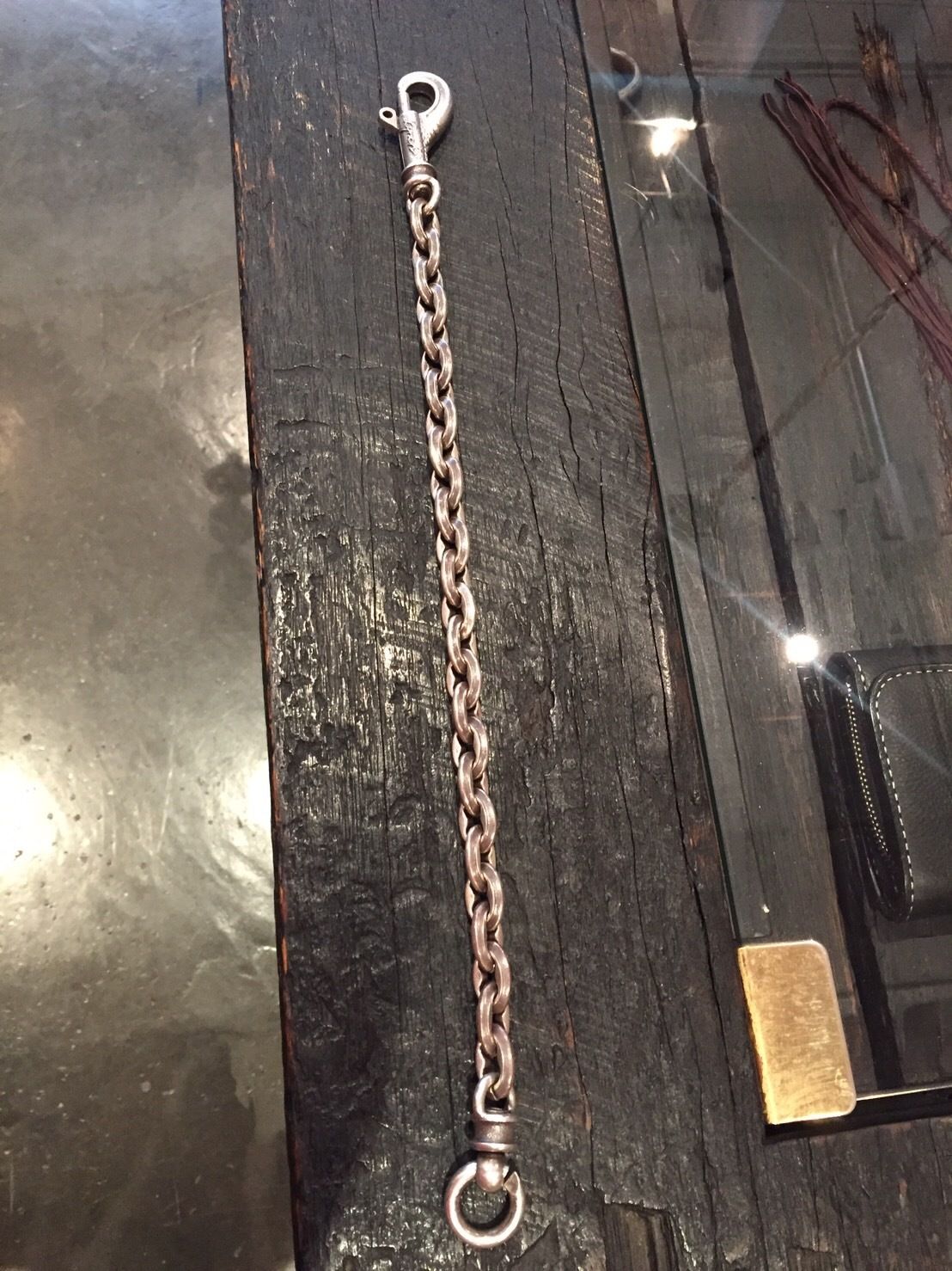 LYNCH SILVERSMITH GRAB HOOK CASTING WALLET CHAI