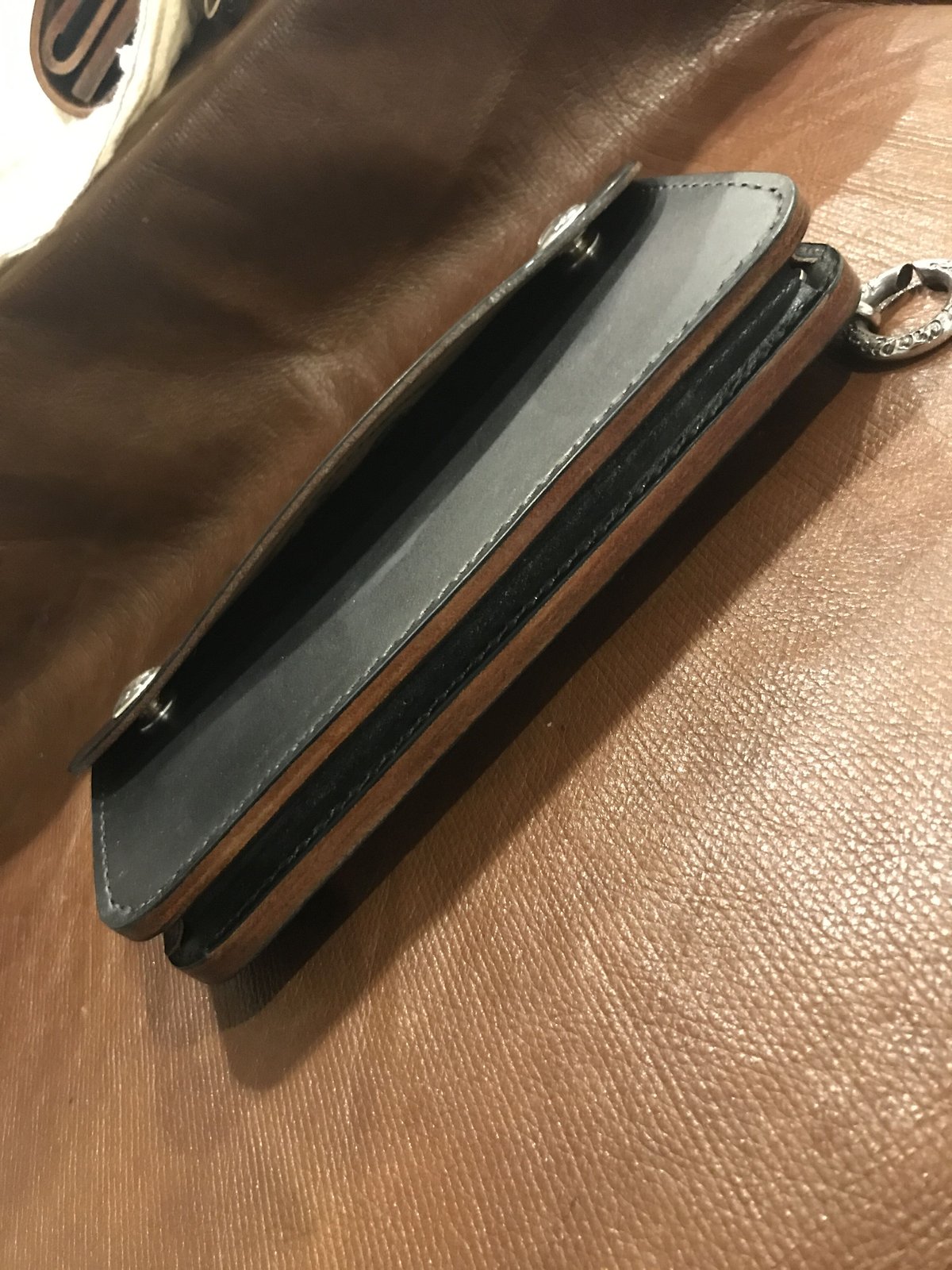 LYNCH SILVERSMITH DEVELOP BIKER WALLET BRIDLE L