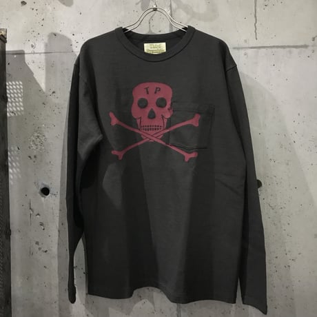 THIRD PREMIUM SKULL POCKET TEE