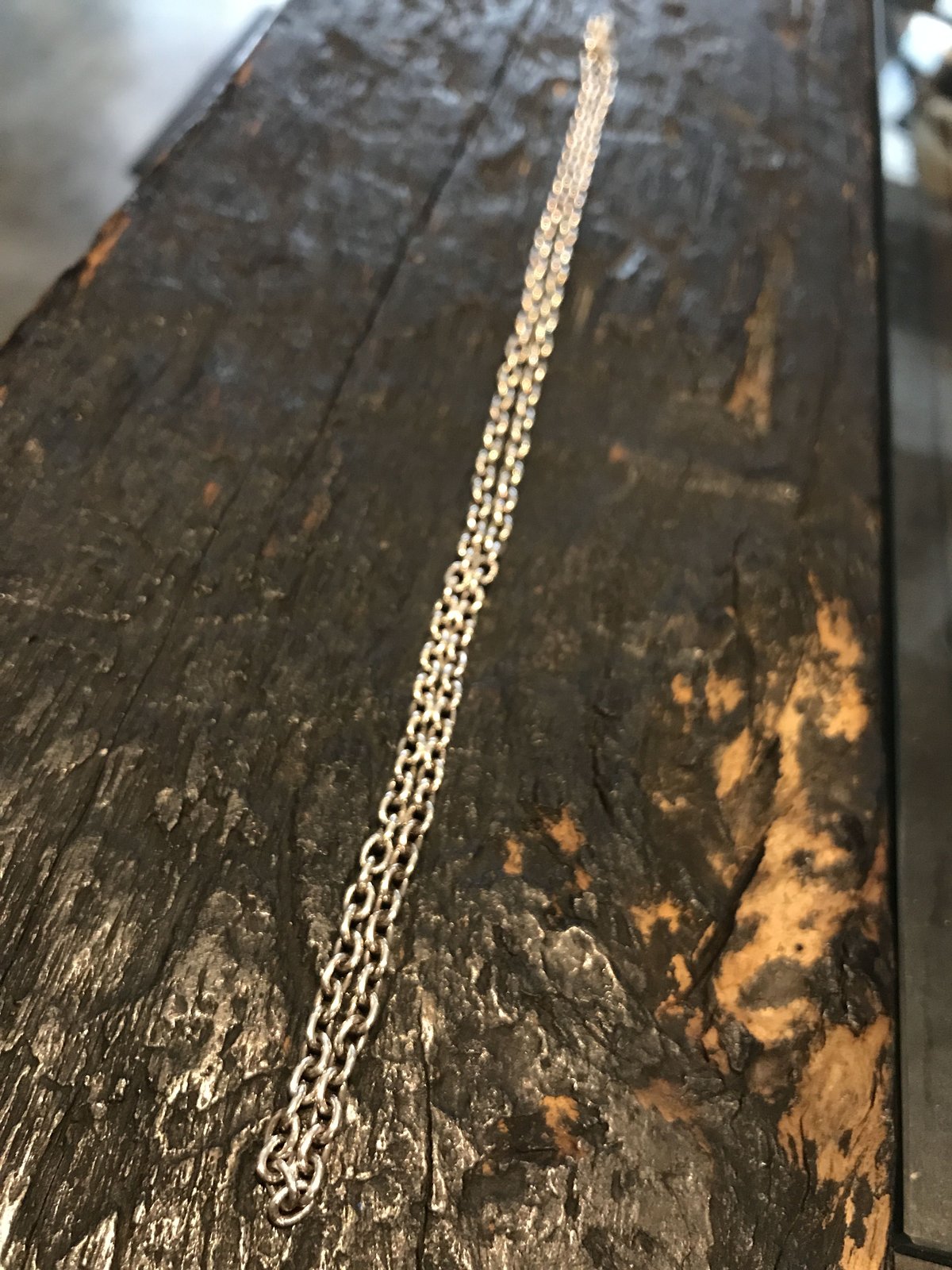 LYNCH SILVER SMITH CL100 あずき チェーン 50cm LYNCH CL100✖️50cm(アズキ) | lathe's STORE