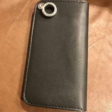 LYNCH SILVERSMITH BIKER  WALLET MINERVA BOX