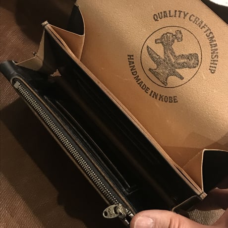 LYNCH SILVERSMITH DEVELOP BIKER WALLET BRIDLE LEATHER