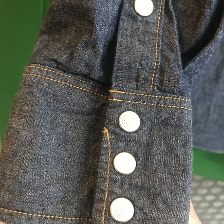 DUBBLE WORKS WESTERN SHIRTS NAVY
