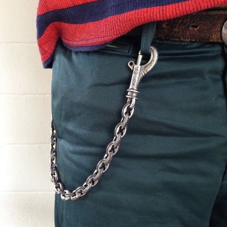 LYNCH SILVERSMITH GRAB HOOK CASTING WALLET CHAIN
