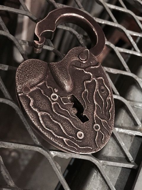 Lynch Silversmith Heart Lock | lathe's STORE