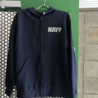 US NAVY フルジップパーカー　SOFFE ソフィー　USA製